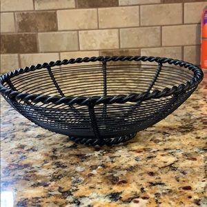 Charming Charlie wire basket